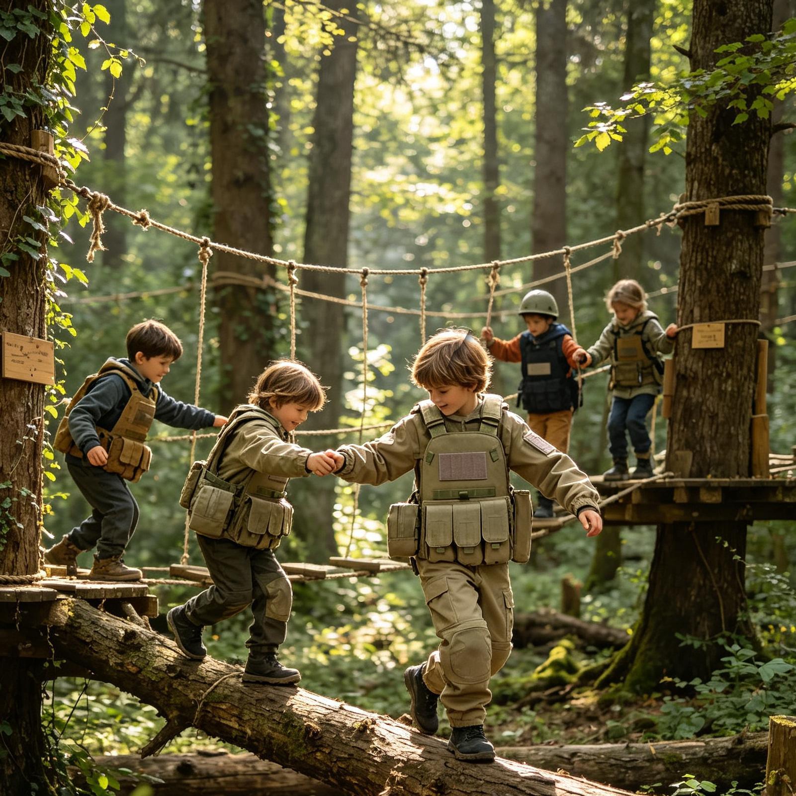Outdoor Hunting Games For Kids - Армейский жилет для детей, тактический жилет