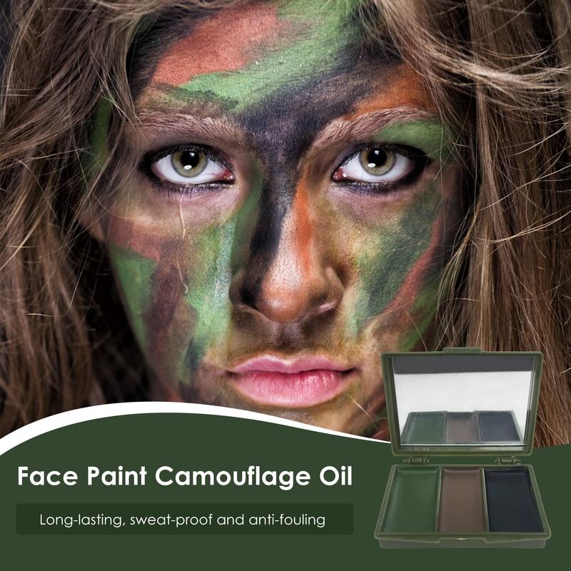 Краска для лица Камуфляж Масло – обзор и цена Camo Face Paint