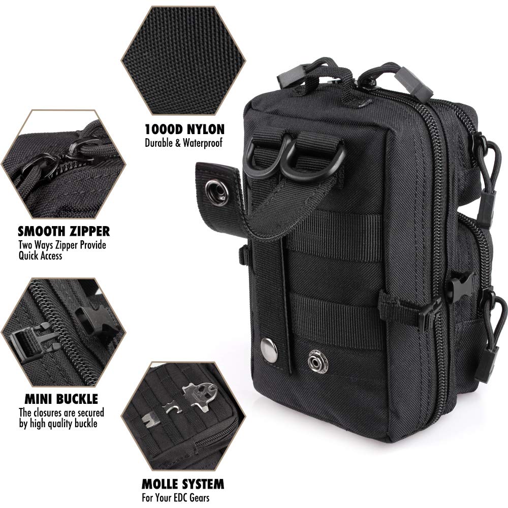Мини-подсумок Molle, маленький – обзор и цена Outdoor Hunting Gear Storage